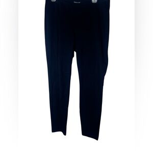 Eileen Fisher Pullon Pants Women's M Black Stretch Elastic RN78121/CA34460